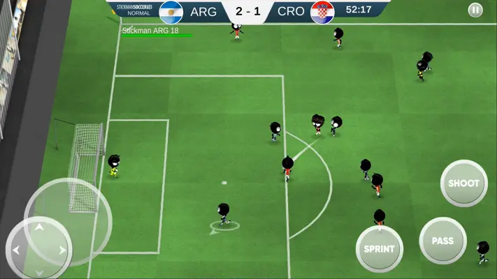 Stickman Soccer 2018 android App screenshot 8